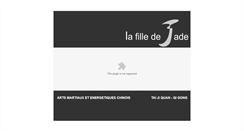 Desktop Screenshot of lafilledejade.com