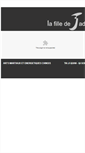 Mobile Screenshot of lafilledejade.com